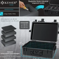 ®  Fotokoffer | Kaerakoffer | Transportkoffer | Schutzkoffer Kaera | Schaustoff ^ KESSER Discount