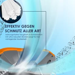 KESSER ® Poolsauger mit Akku | elektrisch Pool Bodensauger Handsauger | Poolreiniger mit Filter & 2-Geschwindigkeits-System | Handsauger Reinigungsset kabellos, Inkl. Abdeckung Blau Clearance
