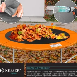 KESSER ® - Trampolin Randabdeckung Ø 244 , 305 , 366 , , 30cm breit 100% UV-beständig reißfest Federabdeckung , Grün , Blau Sale