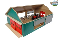 Kids Globe Stall mit beweglichen Elementen Holz Maßstab 1:32 64 x 42.5 x 26.5 cm Sale