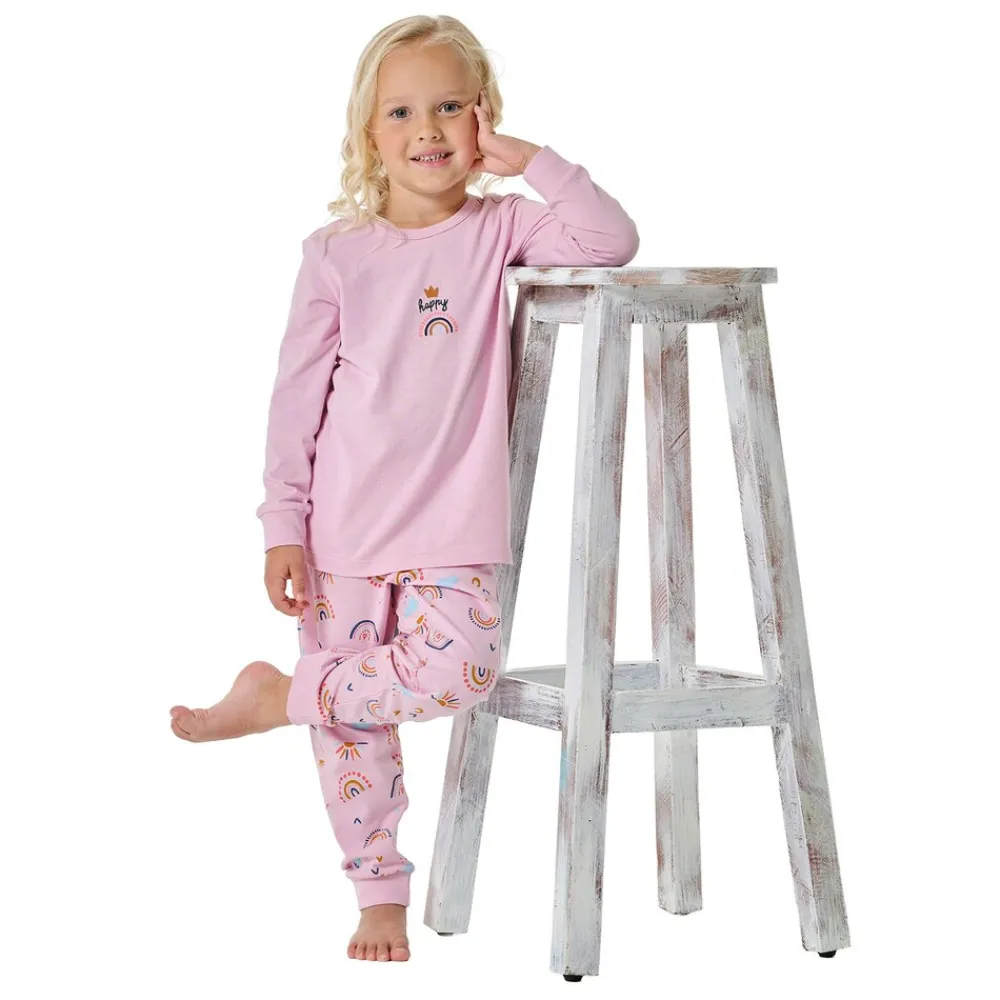 Schiesser Kids Nightwear Mädchen Pyjama Rosa Sale