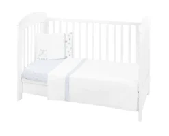 Babybettwäsche 6-teilig. Decke 135 x 95 cm Laken 140 x 70 cm Nestchen ^ Kikkaboo Best