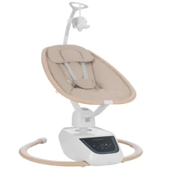 Kikkaboo Babywippe BeMoove elektrisch Moskitonetz Fernbedienung Melodien Timer beige ^ Kikka Boo Sale