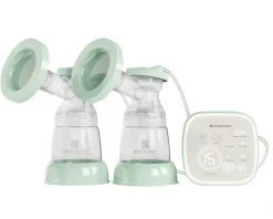 Kikka Boo Kikkaboo Doppelmilchpumpe Libra 180ml Flasche LED-Touchscreen-Display Nachtlicht grün Discount
