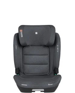 Kikkaboo Kindersitz i-Scout i-Size (100 - 150 cm) Kopfstütze verstellbar Isofix grau grün Hot