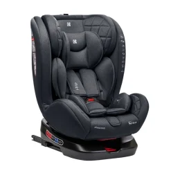 Kindersitz i-Trip i-Size (40-150 cm) Gruppe 0+/1/2/3 verstellbar Isofix grau ^ Kikkaboo