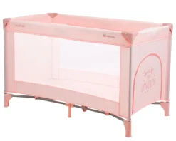 Kikkaboo Reisebett so gifted eine Ebene, weiche Matratzenauflage, Seiteneingang rosa pink Blau P Sale
