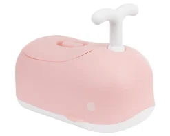 Kikka Boo Kikkaboo Töpfchen Wal, Behälter abnehmbar, Deckel, rutschfeste Basis, Spielgriff rosa Outlet