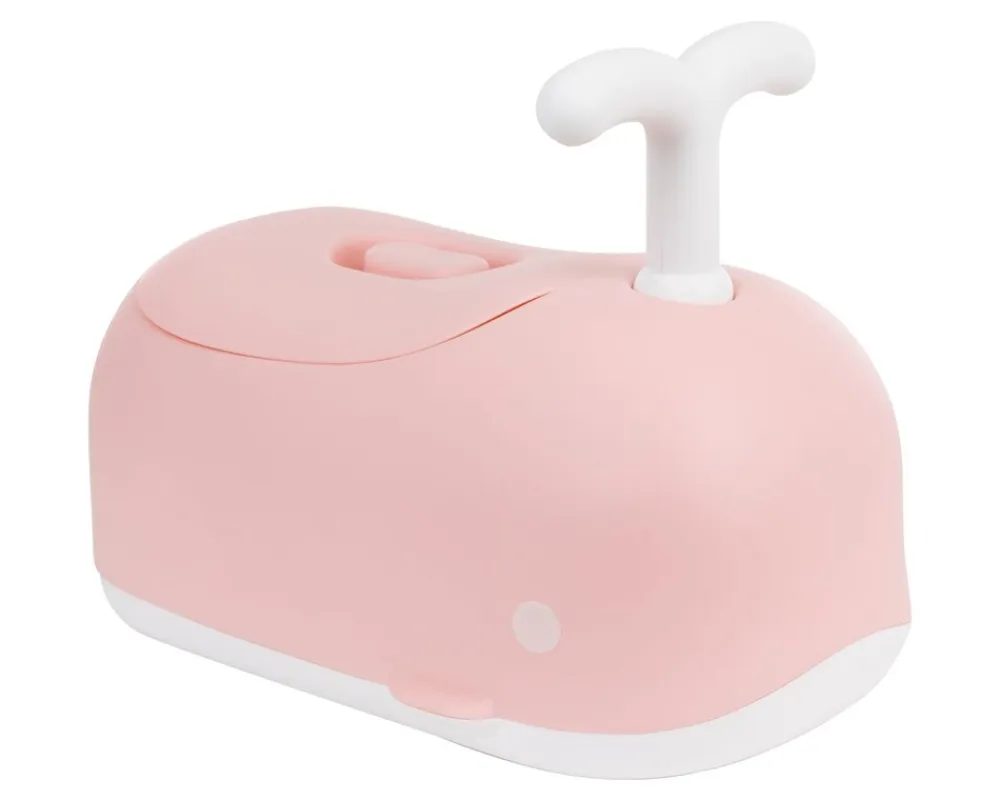 Kikka Boo Kikkaboo Töpfchen Wal, Behälter abnehmbar, Deckel, rutschfeste Basis, Spielgriff rosa Outlet