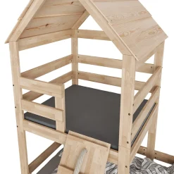 VitaliSpa Kindermatratze 100 x 90cm für Spielturmbett Teddy Kaltschaummatratze Hot