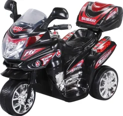 Kindermotorrad C051, Kinder-Elektro-Motorrad mit 12-Watt-Motor, LED-Scheinwerfer, 2-Gang-Getriebe ^ Actionbikes Motors Online