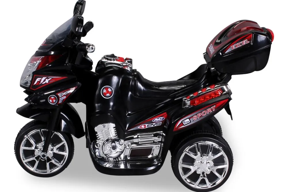 Kindermotorrad C051, Kinder-Elektro-Motorrad mit 12-Watt-Motor, LED-Scheinwerfer, 2-Gang-Getriebe ^ Actionbikes Motors Online