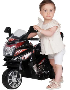 Kindermotorrad C051, Kinder-Elektro-Motorrad mit 12-Watt-Motor, LED-Scheinwerfer, 2-Gang-Getriebe ^ Actionbikes Motors Online