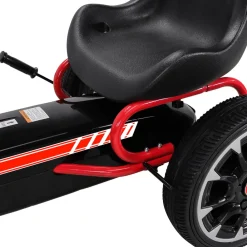 Actionbikes Motors Kinder Pedal Go Kart FS Spider Schwarz Clearance