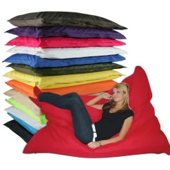 Riesen-Sitzsack, 320 Liter, outdoorfähig in schwarz ^ Kinzler Online