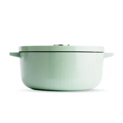 KitchenAid CC007434-001 Bräter mit Deckel - Rund - 5.2L 26cm Hellgrün Best