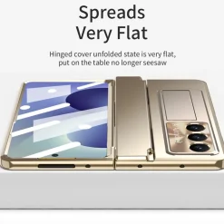 Klapphülle + Display Folie Samsung Galaxy Z Fold8 Ultra 5G Gold ^ Wigento Hot
