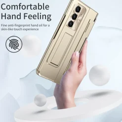 Klapphülle + Display Folie Samsung Galaxy Z Fold8 Ultra 5G Gold ^ Wigento Hot