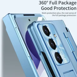 Wigento Klapphülle + Display Folie Samsung Galaxy Z Fold8 Ultra 5G Blau Outlet