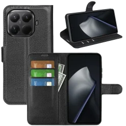 Wigento Klapphülle für Xiaomi 17T Pro Kunstleder Wallet Schutz Tasche Outlet