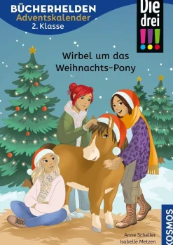 Die drei !!! Wirbel um das Weihnachts-Pony Adventskalender ^ Kosmos Hot