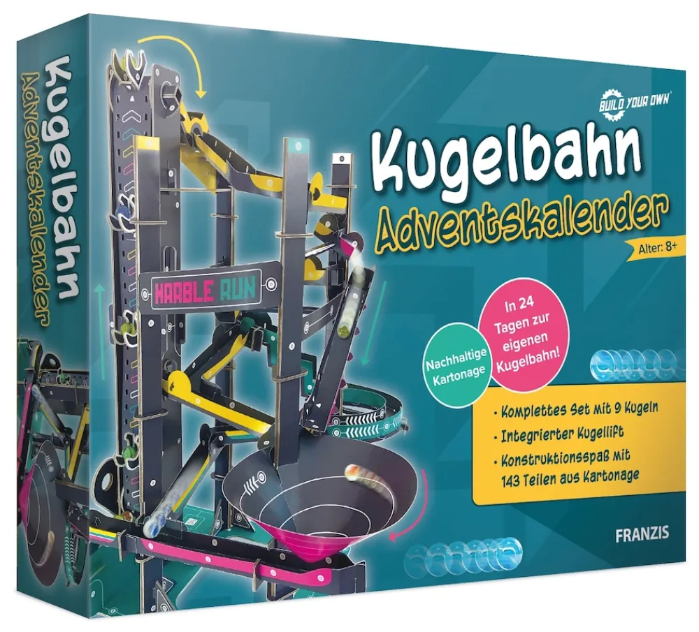 Franzis Kugelbahn Adventskalender Outlet