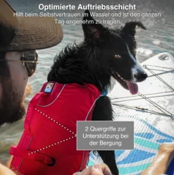 Kurgo Surf N Turf Hundeschwimmweste, Größe XS ^ petsafe Best