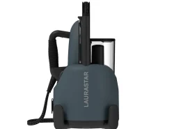 LIFT XTRA Midnight Blue Dampfbügelstation (aktive 3D Sohle, Impulsdampf, 3,5 Bar Dampfdruck, 2200 W, 1,1 l Wassertank, abnehmbarer Wassertank) ^ Laurastar