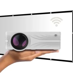LA VAGUE LED-Projektor inkl. LV-STA100FP LV-HD240 Wi-Fi BUNDLE weiß Best