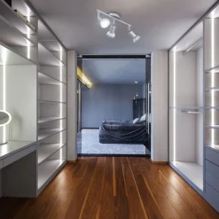 LED Deckenleuchte, titanfarbig, 3xLED/GU10/5W ^ B.K.Licht Outlet