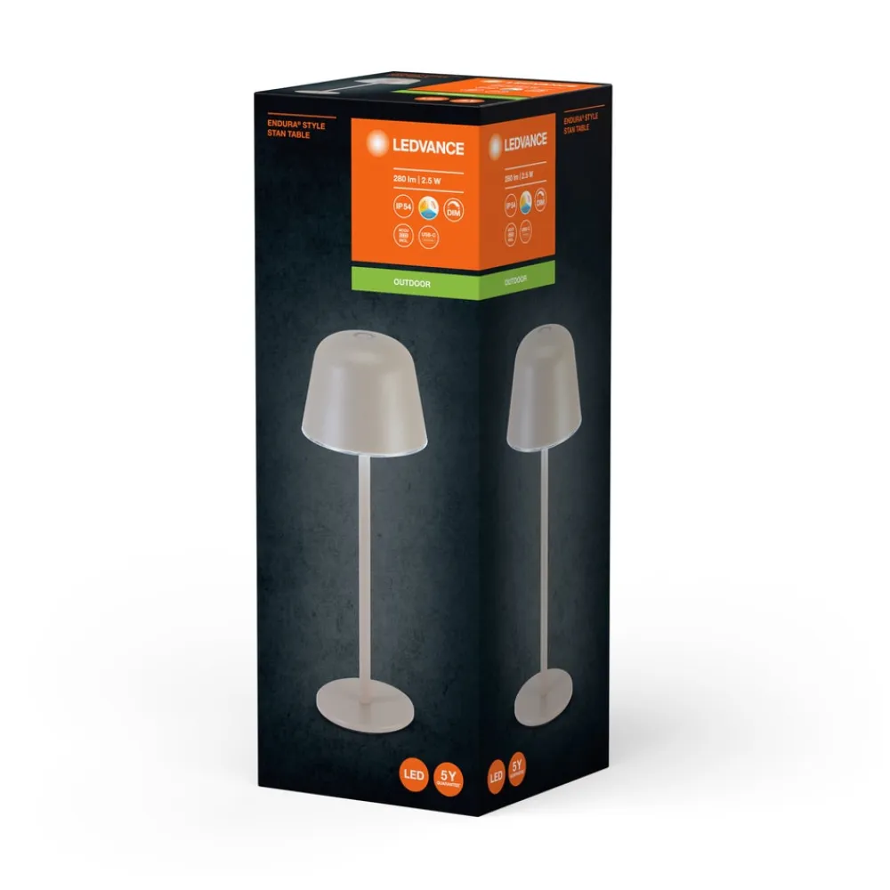 Endura Style LED Tischlampe USB Beige Dimmbar IP54 ^ LEDvance Online