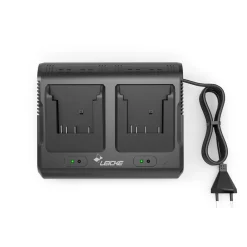 Doppelladestation Dual-Slot Akku Werkzeug Ladegerät 14,4–18V 6A ^ LEICKE Discount
