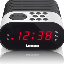 Lenco CR-07 Uhren-Radio, weiß Sale