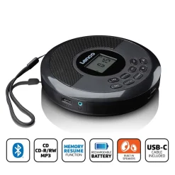 Lenco Discman mit Bluetooth® und integrierten Lautsprechern Online