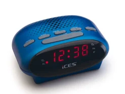 ICR-210 FM-Uhrenradio & Radiowecker, blau ^ Lenco Best