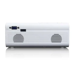 LCD Projektor mit hoher Auflösung, unterstützt Full HD 1080P Inhalte Weiß ^ Lenco Clearance