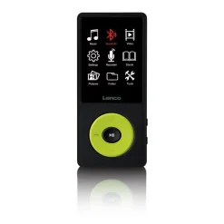 MP3/MP4-Player mit Bluetooth® und 8 GB internem Speicher Grün ^ Lenco Best