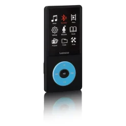 Lenco MP3/MP4-Player mit Bluetooth® und 8 GB internem Speicher Blau Hot