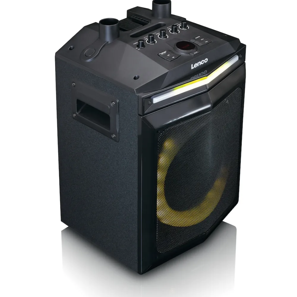 Lenco - PA-220BK - PA-Anlage mit abnehmbarem Hochtöner Outlet