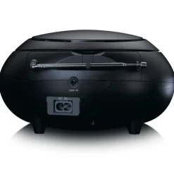 Lenco SCD-331BK Tragbares FM-Radio mit CD/MP3-Player Discount
