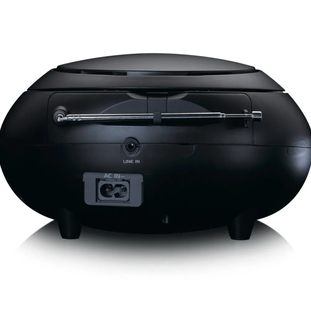 Lenco SCD-331BK Tragbares FM-Radio mit CD/MP3-Player Discount