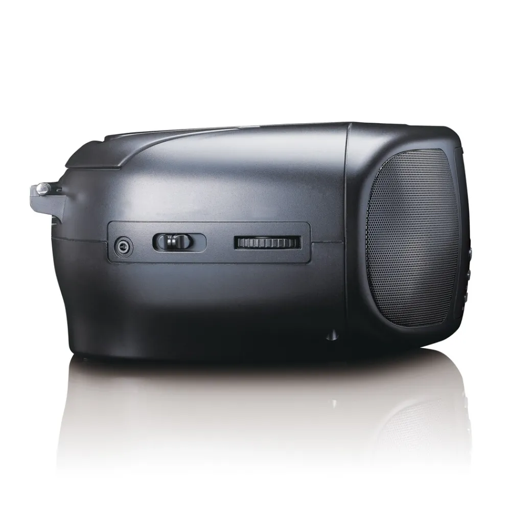 Lenco Tragbares Internetradio mit DAB+/FM, Bluetooth®, CD-Player und großem LCD-Farbdisplay Schwarz Discount