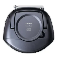 Lenco Tragbares Internetradio mit DAB+/FM, Bluetooth®, CD-Player und großem LCD-Farbdisplay Schwarz Discount