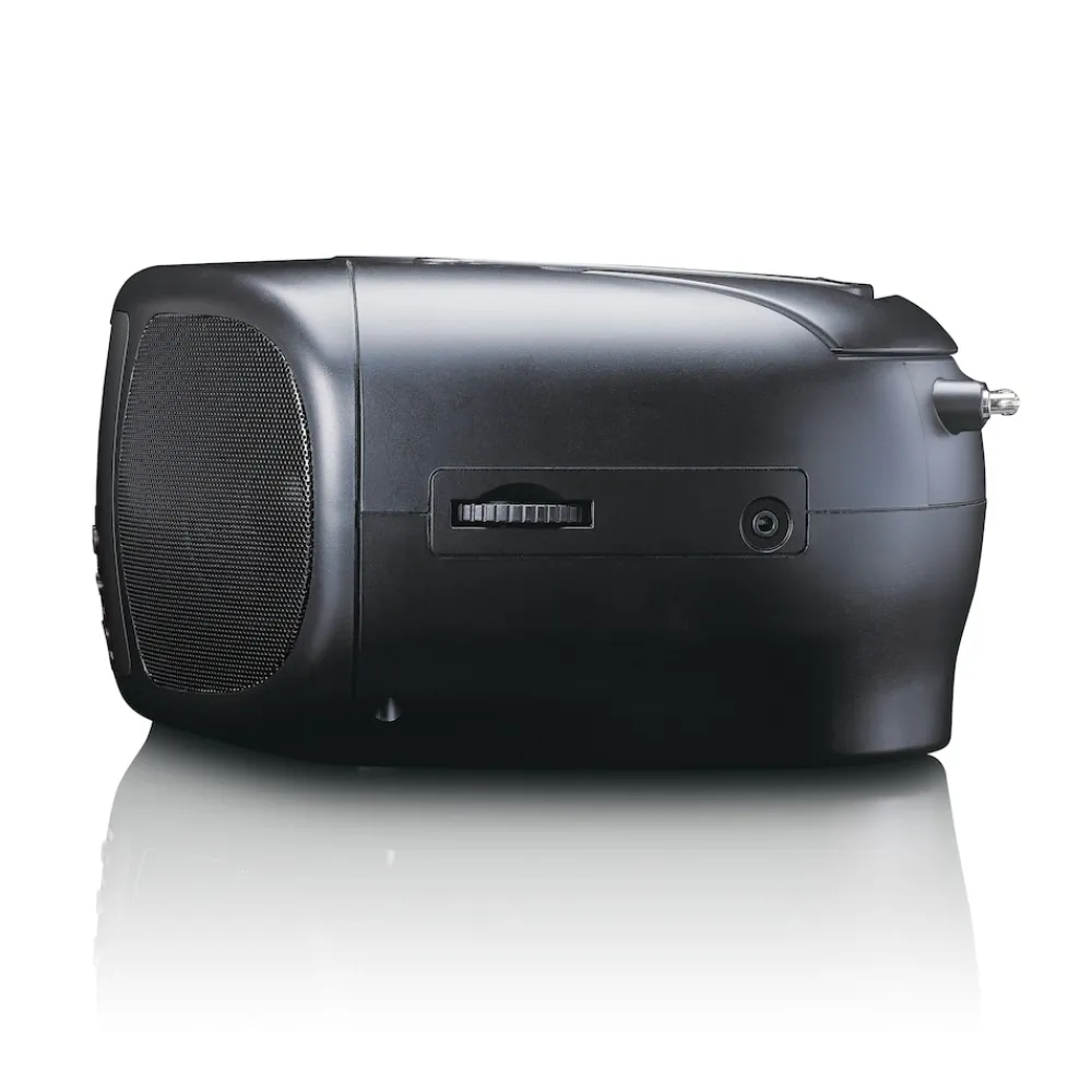 Lenco Tragbares Internetradio mit DAB+/FM, Bluetooth®, CD-Player und großem LCD-Farbdisplay Schwarz Discount
