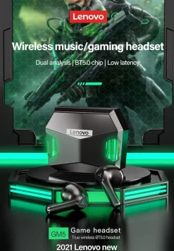 GM5 Bluetooth-Kopfhörer Weiß ^ Lenovo Hot
