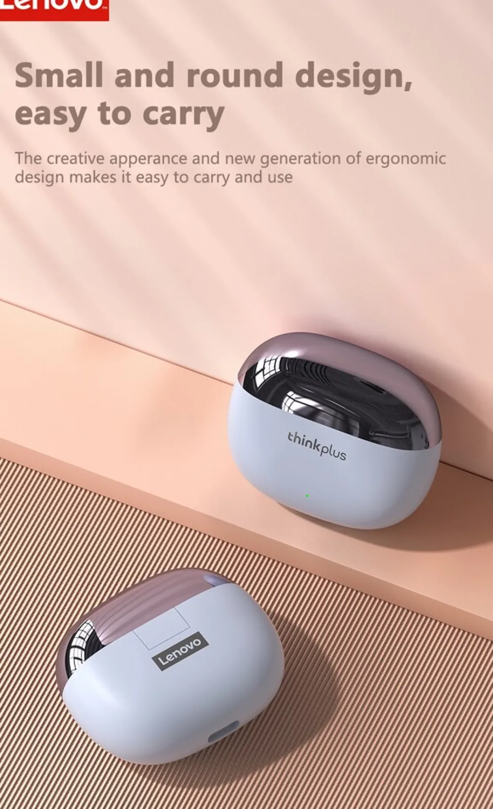 Lenovo X15 Pro Bluetooth-Kopfhörer Rosa Schwarz Discount