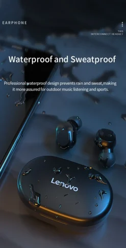 XT91 Bluetooth-Kopfhörer Schwarz ^ Lenovo Sale