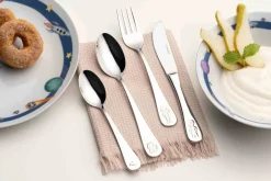 Leonardo Kinderbesteck Bambini Avventura 4er Set silber Outlet