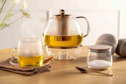 Teekanne mit Stövchen Tè Per Te 1,5 Liter ^ Leonardo Online