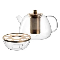 Teekanne mit Stövchen Tè Per Te 1,5 Liter ^ Leonardo Online